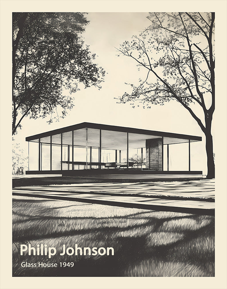 Philip Johnson -Glass House