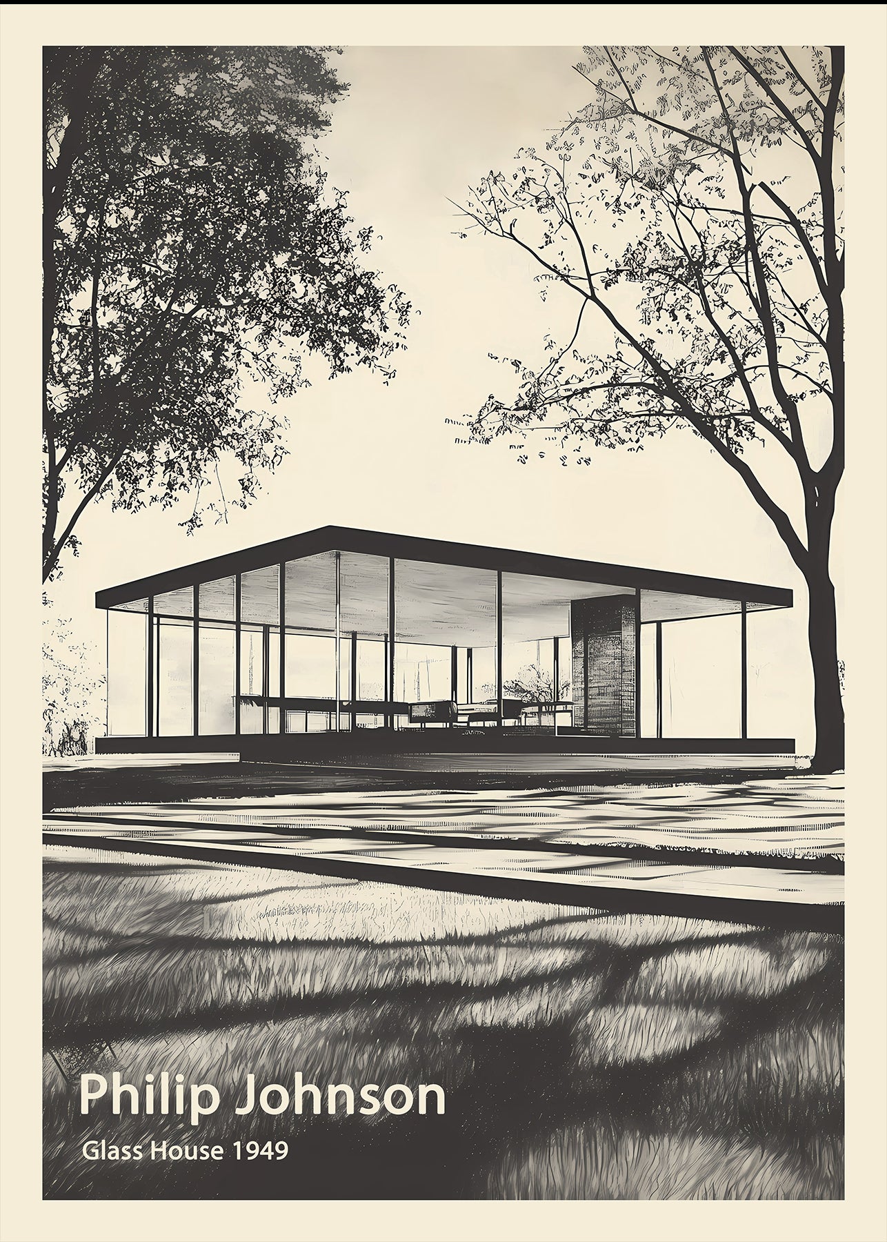 Philip Johnson -Glass House