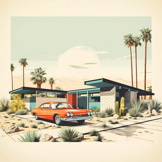 Palm Springs Case Study House No. 01 – Mid-Century Modern