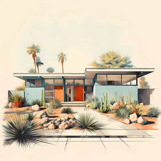 Palm Springs Case Study House No. 06 – Mid-Century Modern