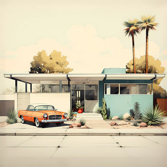 Palm Springs Case Study House No. 03 – Mid-Century Modern