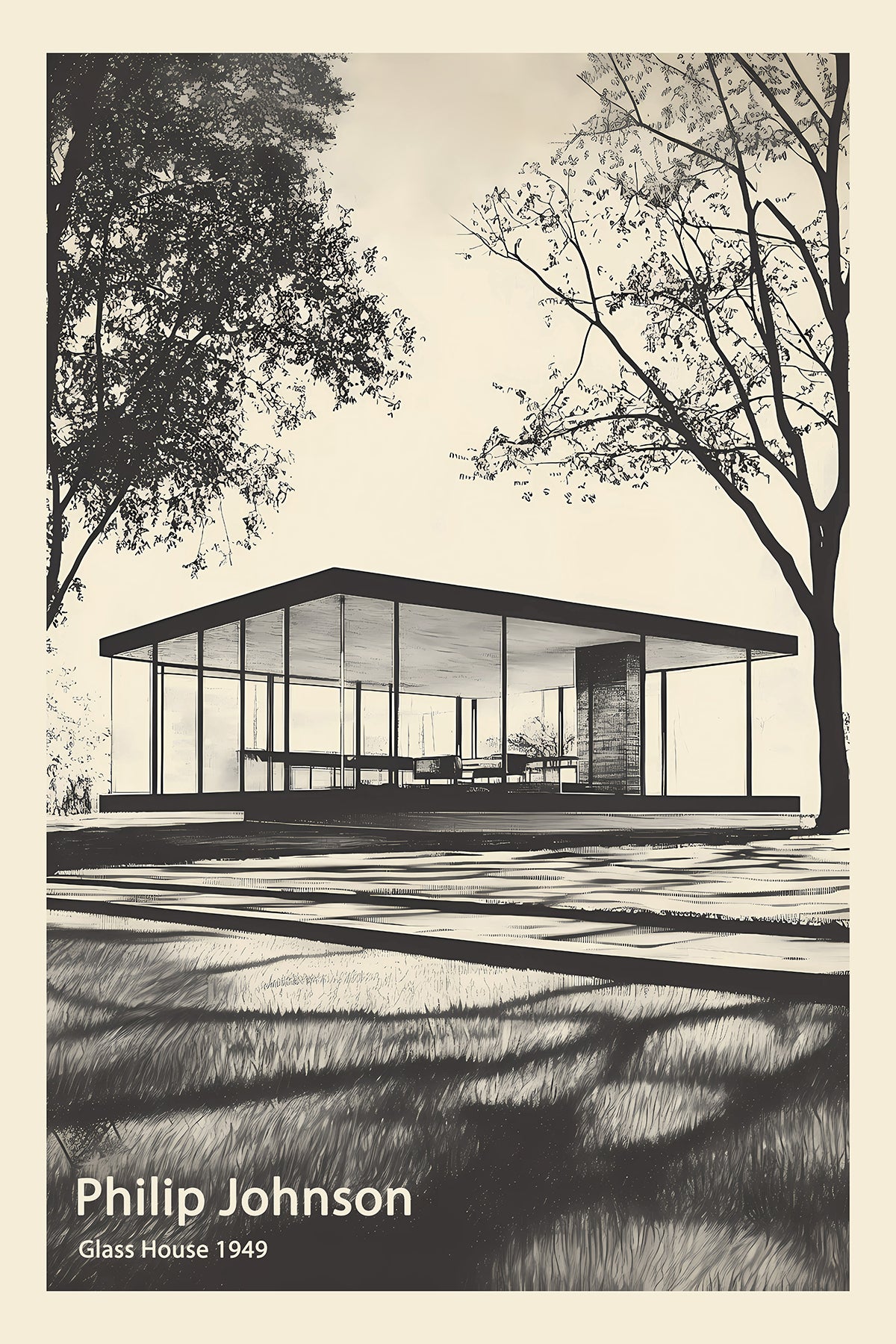 Philip Johnson -Glass House