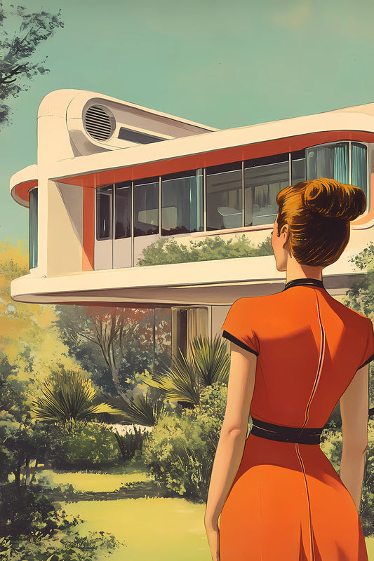 60s Retro Sci-fi Architecture