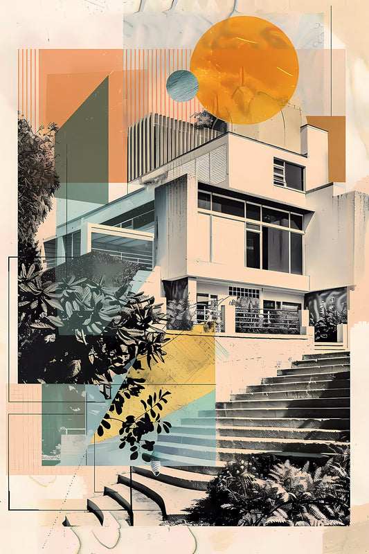 Bauhaus Collage Art Print nº5