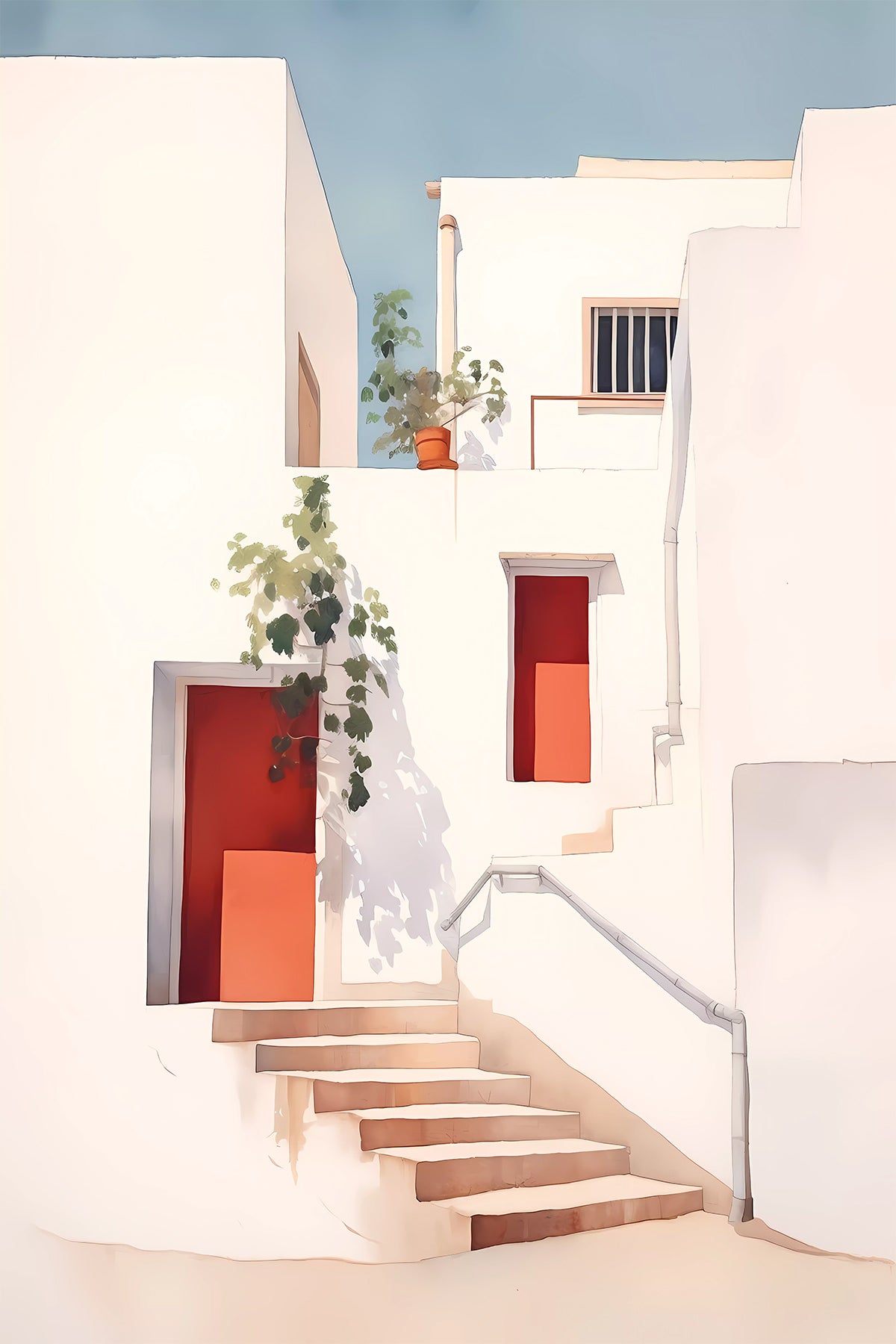 Minimalist Mediterranean Rustic Architecture