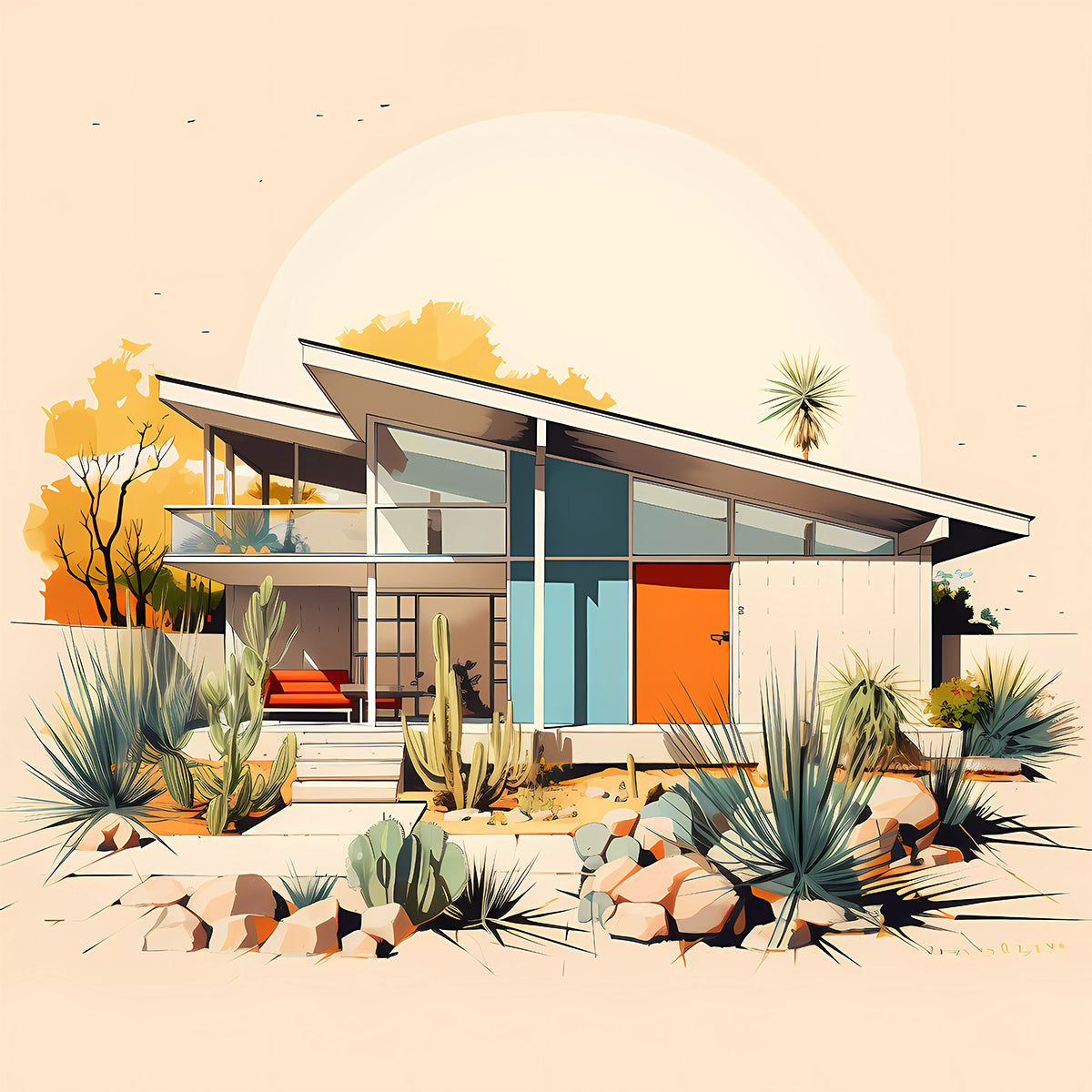 Mid-Century Modern - Case Study House #1