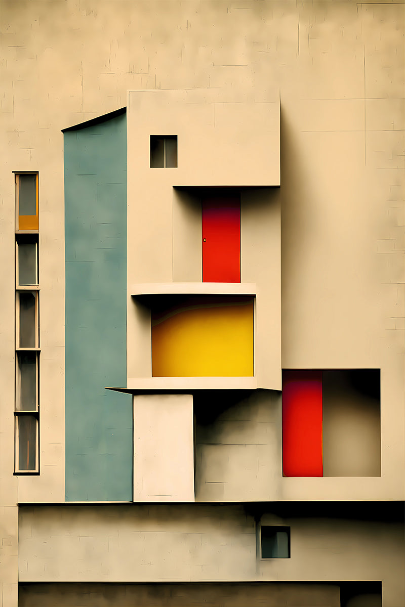 Modern architecture inspired by Le Corbusier nº3