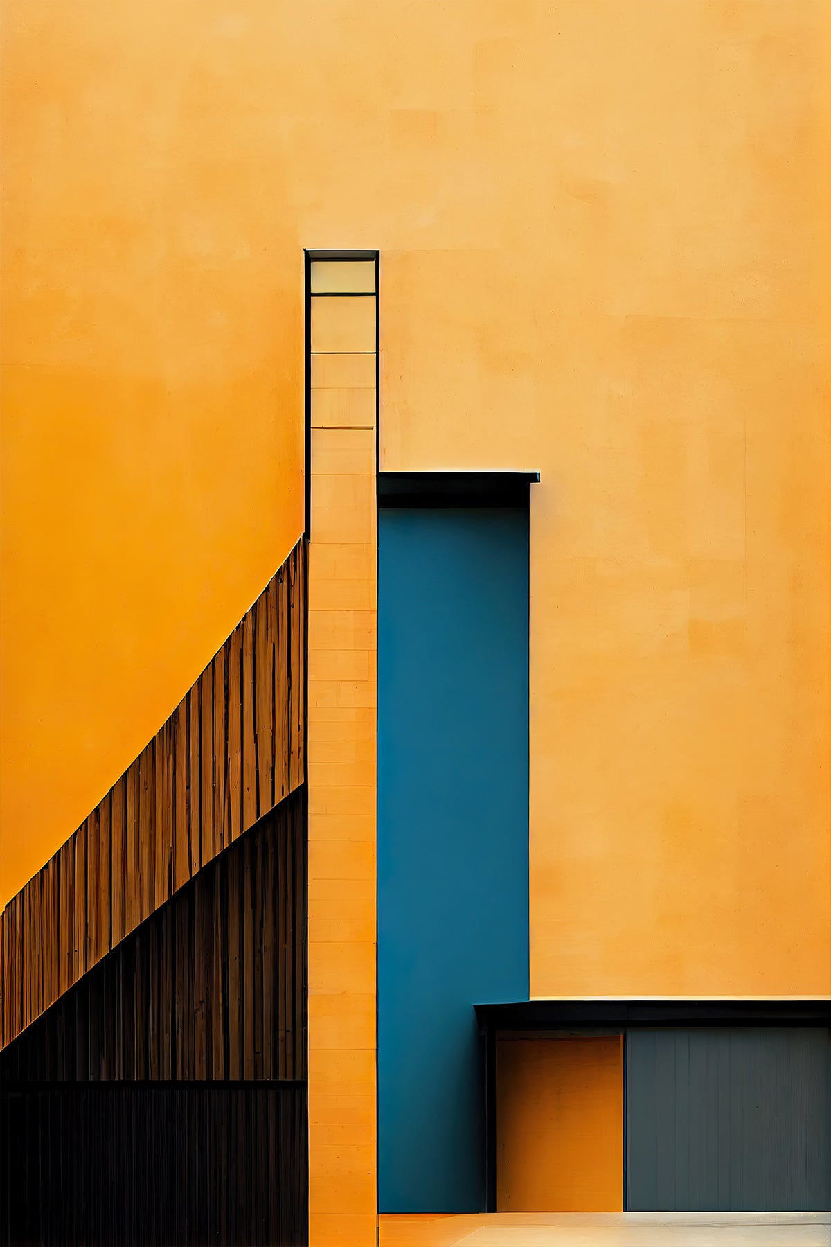 Minimalist Architecture - Abstract illustration III